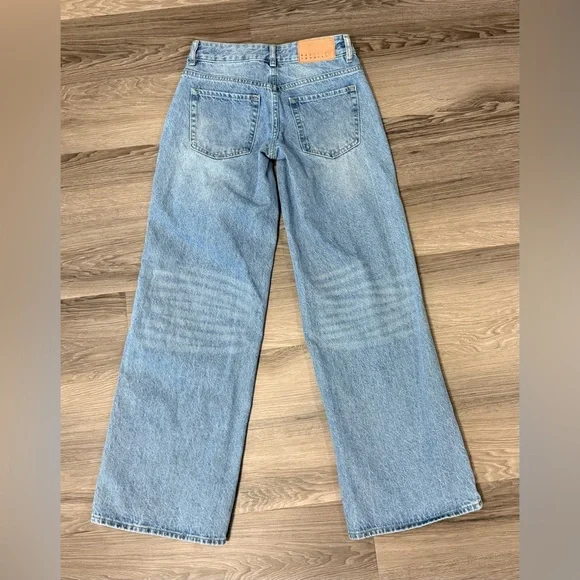 PacSun Casey Low-Rise Wide Leg Jeans, Size 23 - Picture 2 of 4